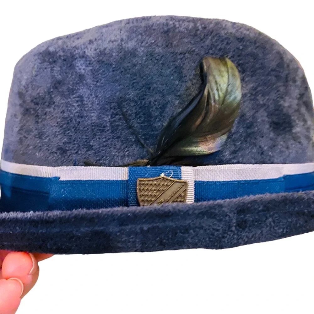NWOT - Fore! Axel & Hudson Gray Fedora Boys S/M